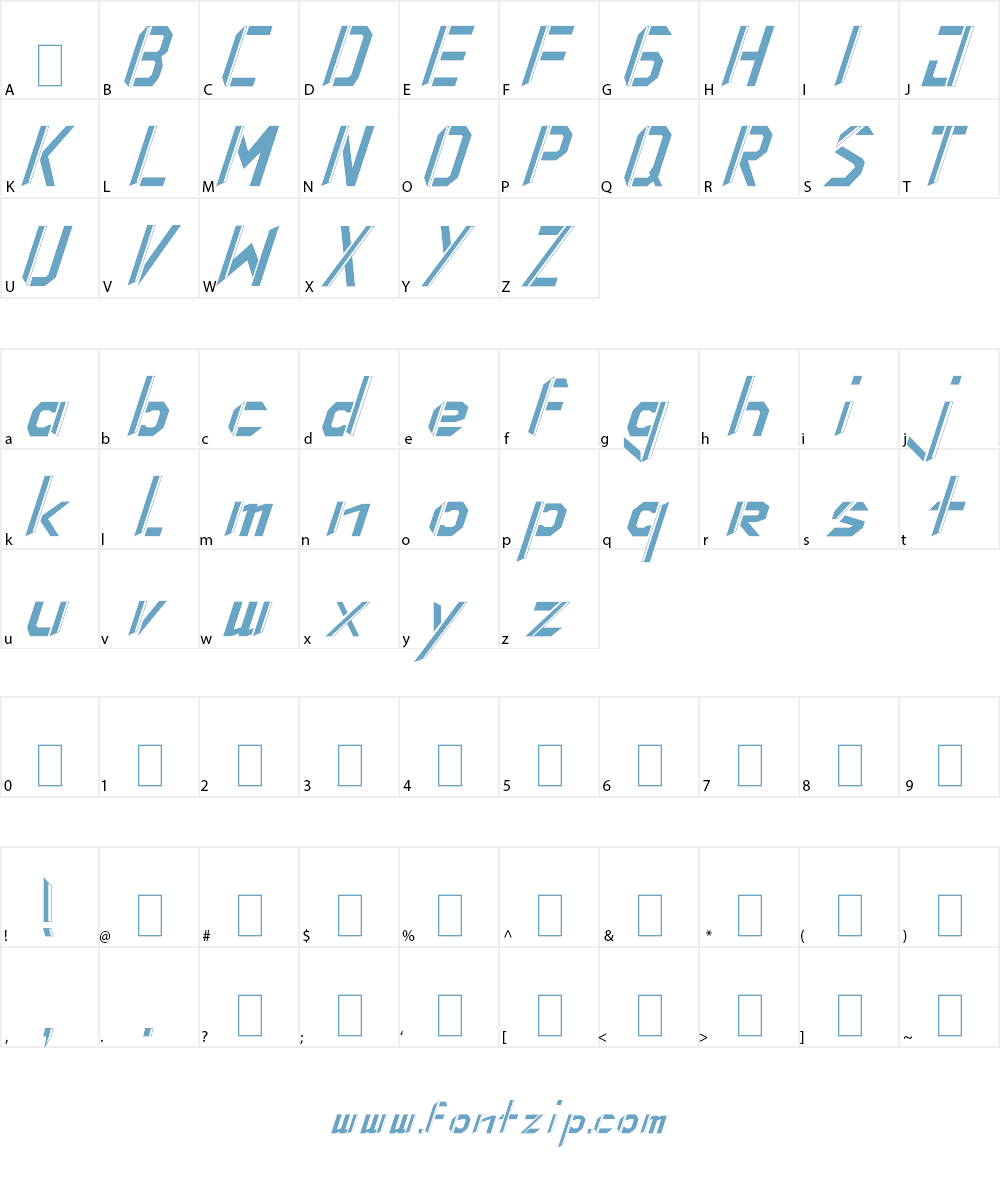 The Change Font Character